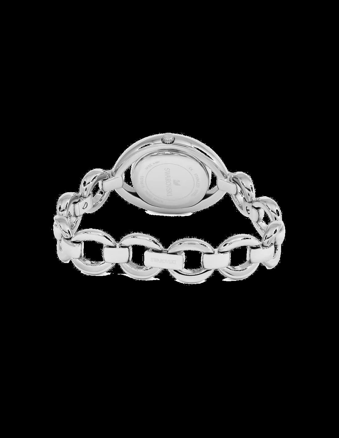 Swarovski 5376815 Stella Oval Silver Metal Watch vue 2