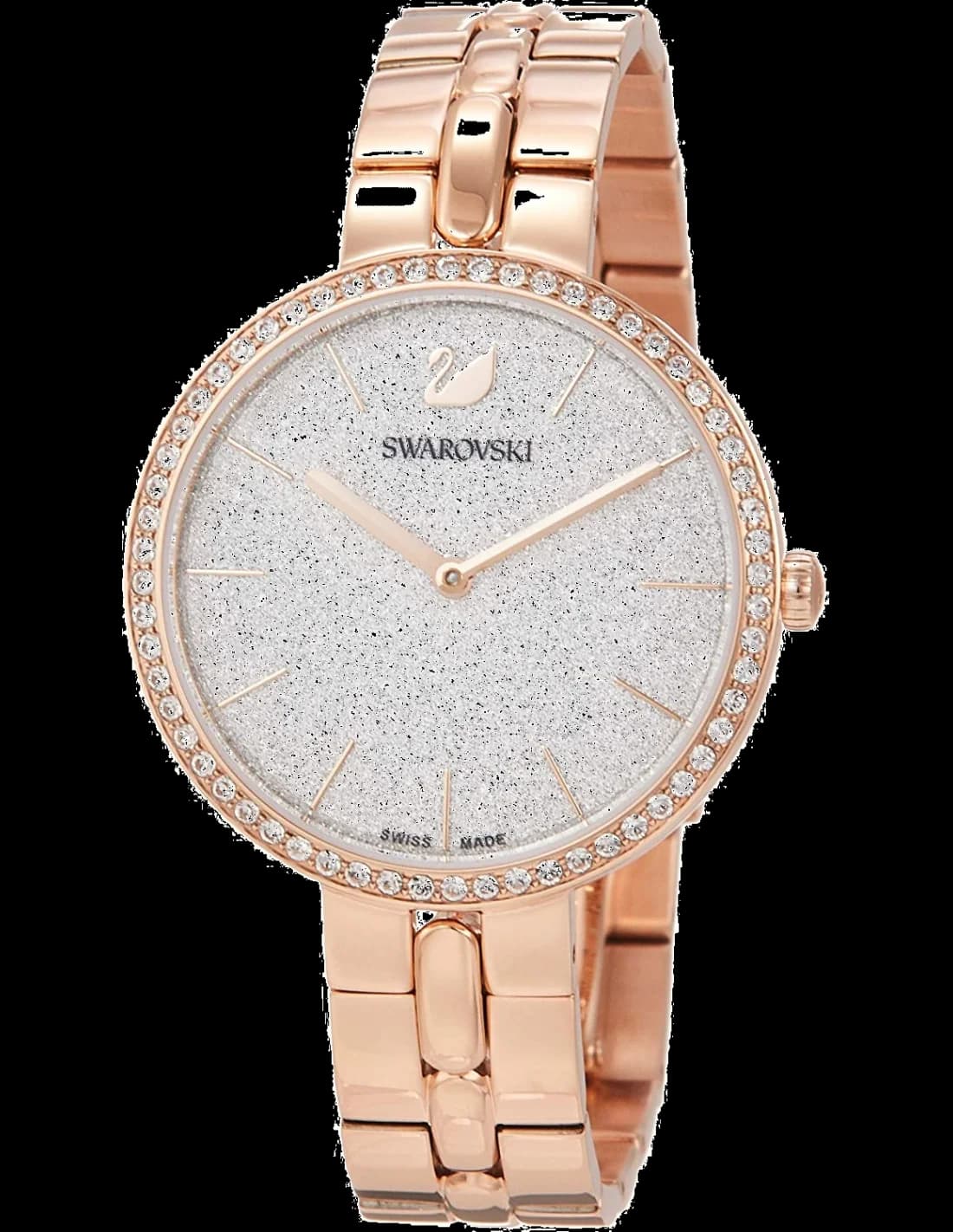 Swarovski 5517803 Cosmopolitan Watch in Rose Gold Stainless Steel and Diamond Powder