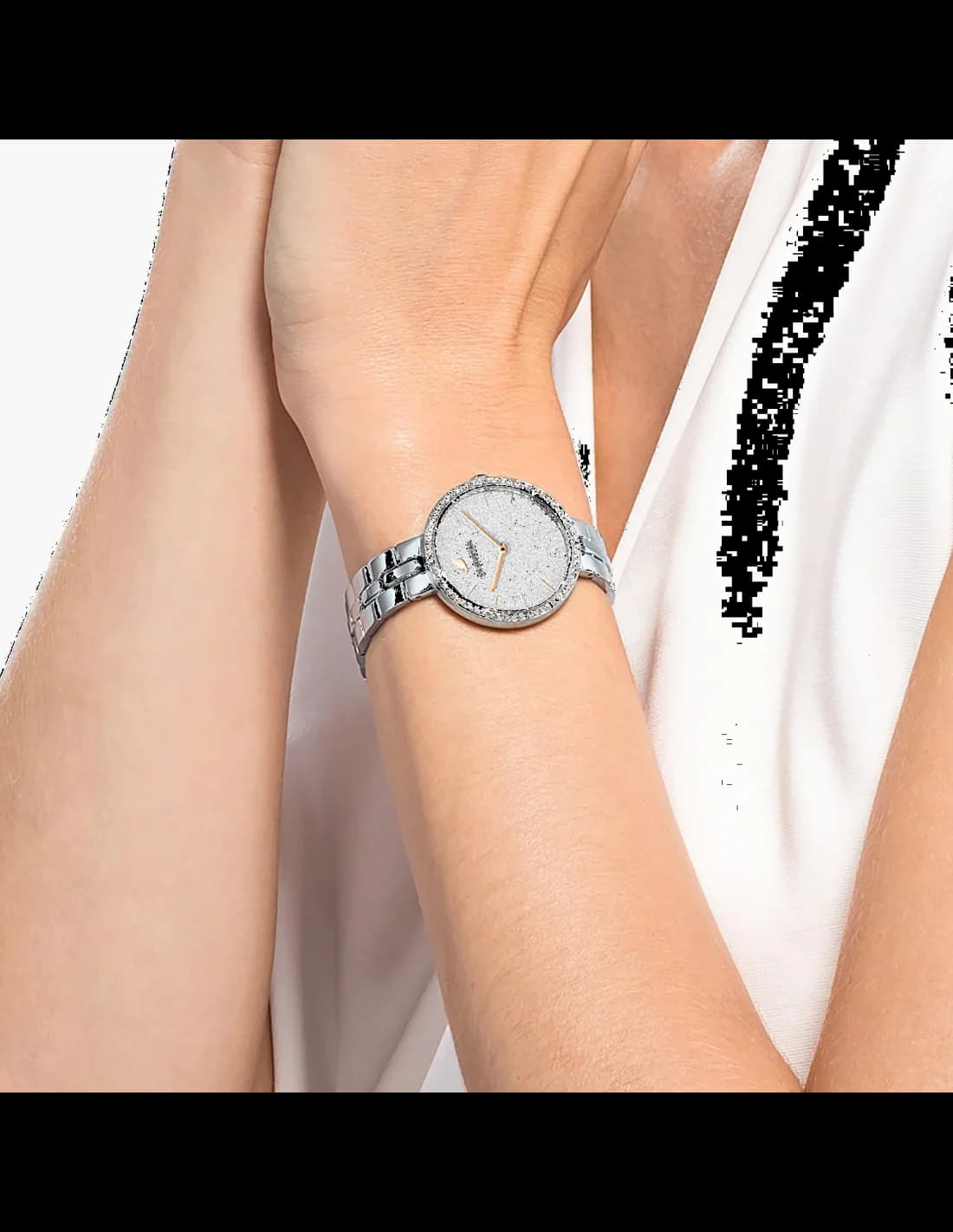 Swarovski 5517807 Watch with Diamond Powder Dial and Sapphire Crystal vue 4