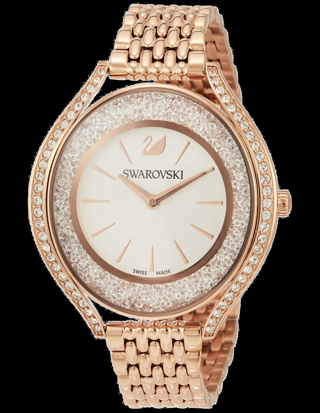 Swarovski 5519459 Rose Gold Steel and Crystal Watch