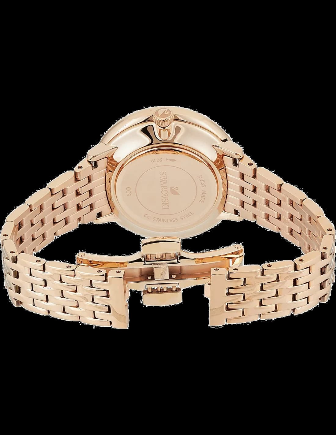 Swarovski Crystalline 5544587 Rose Gold Stainless Steel Women's Watch vue 2