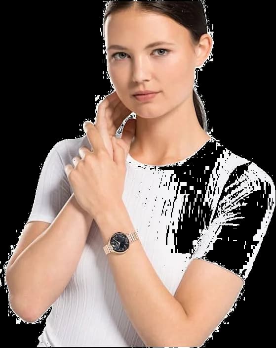 Swarovski Crystalline 5544587 Rose Gold Stainless Steel Women's Watch vue 3