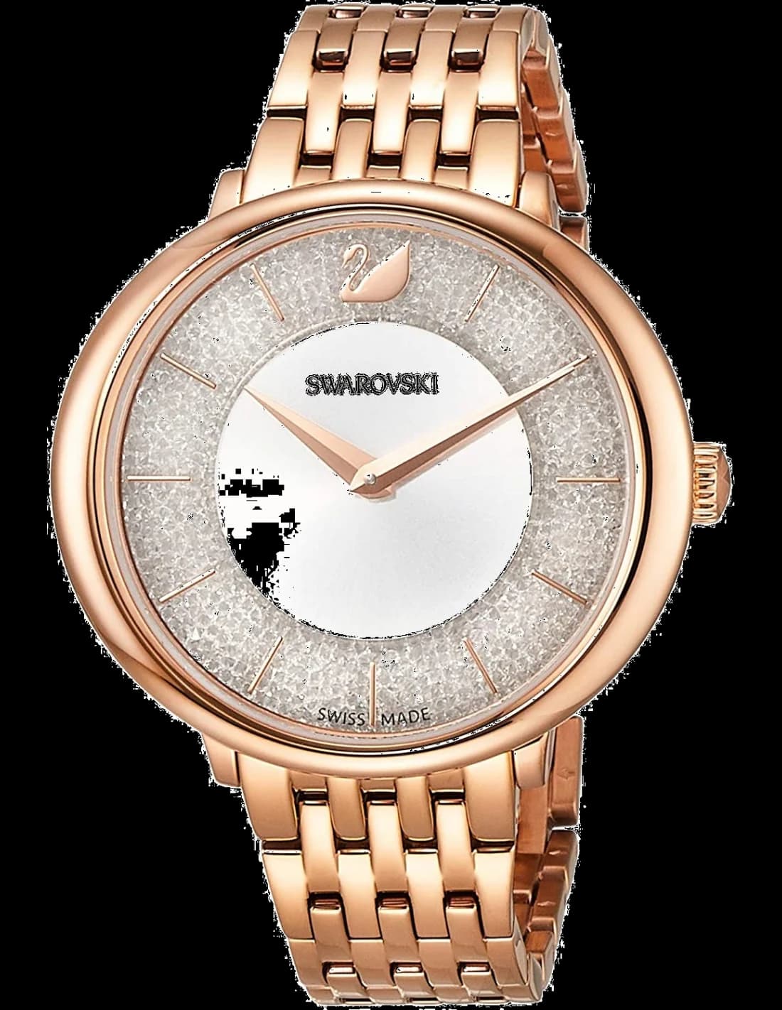 Swarovski 5544590 Crystalline Chic Rose Gold Plated Stainless Steel Watch