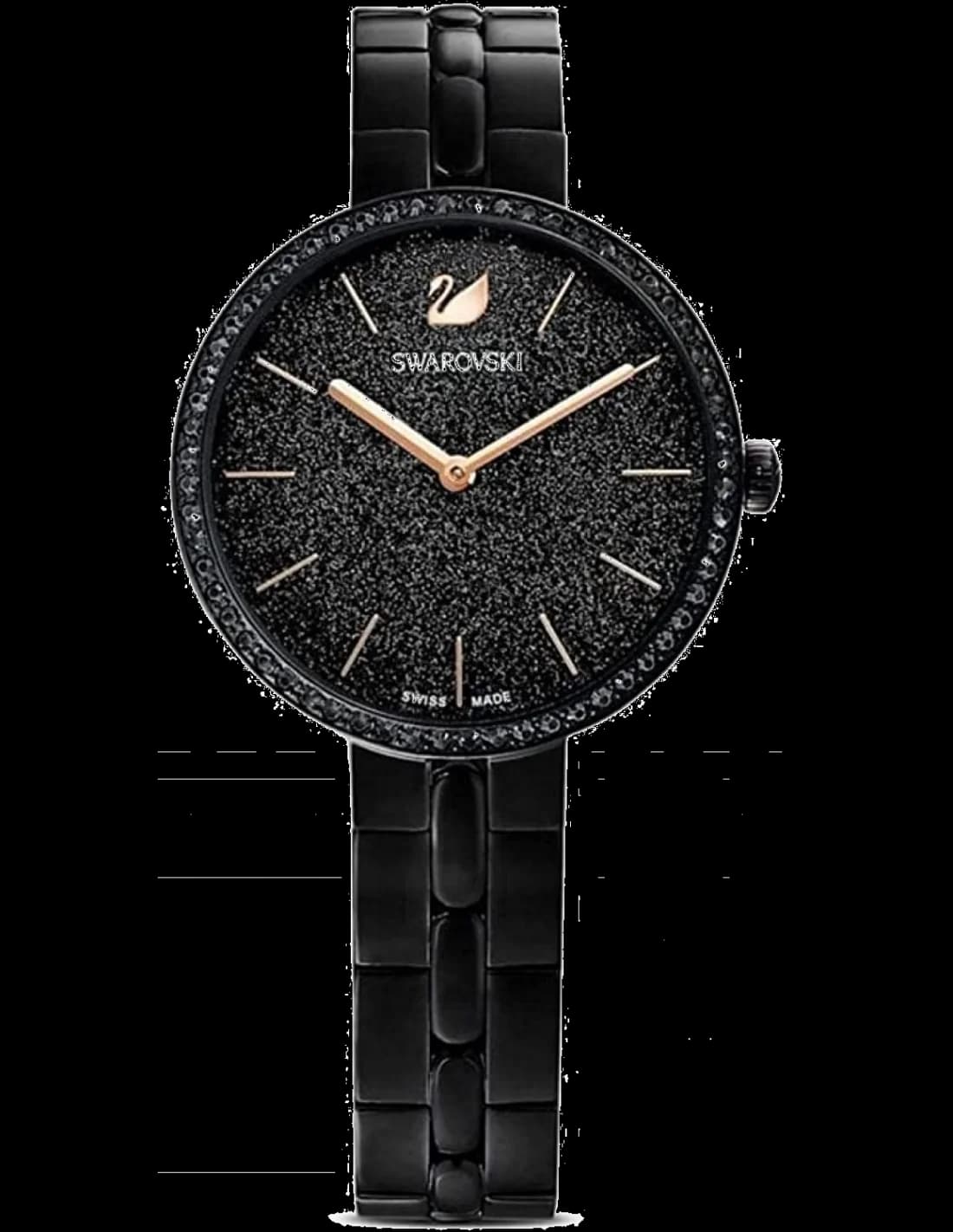 Women's Swarovski Cosmopolitan 5547646 Black Diamond Powder Watch