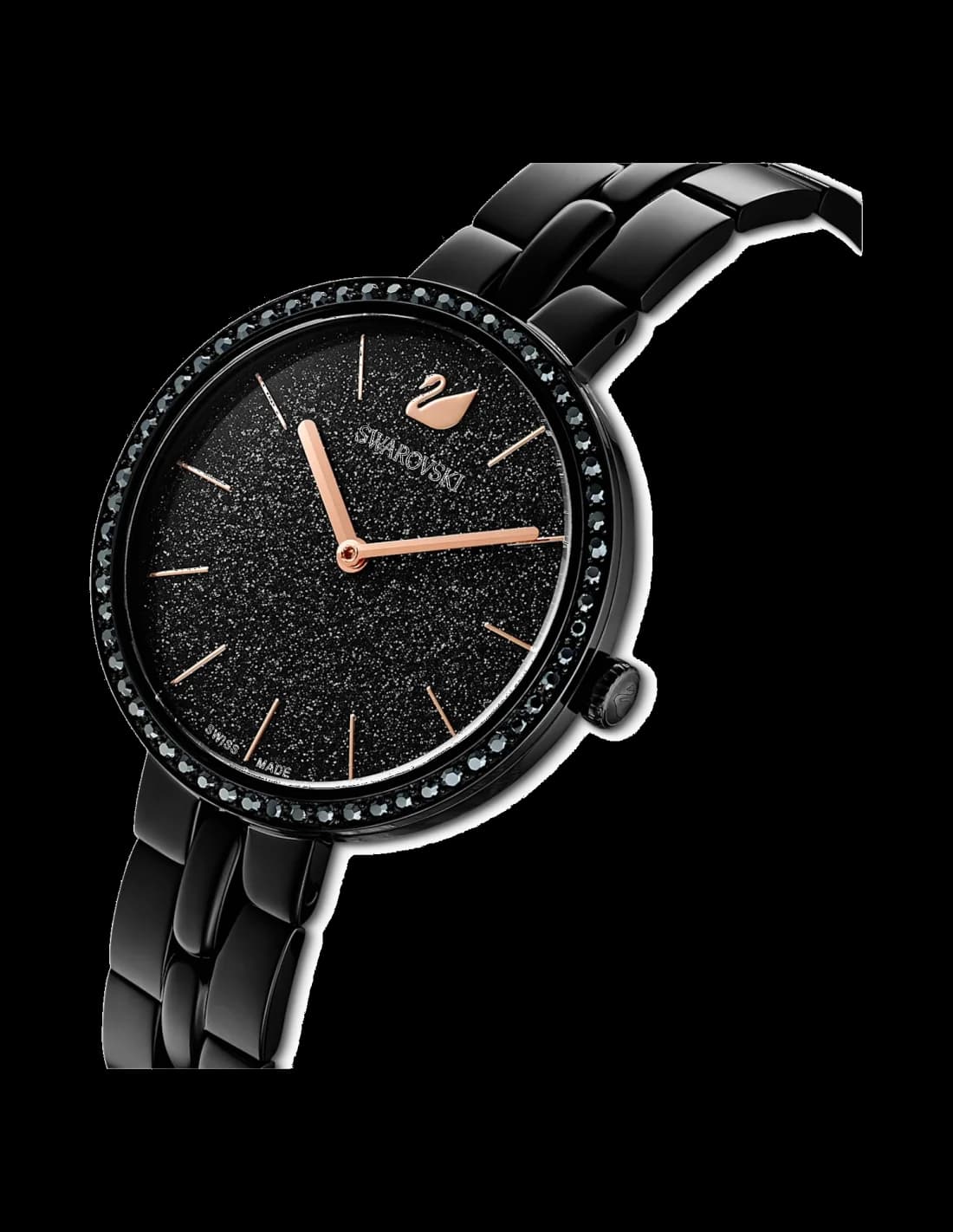 Swarovski Cosmopolitan 5547646 Black Diamond Powder Women's Watch vue 2