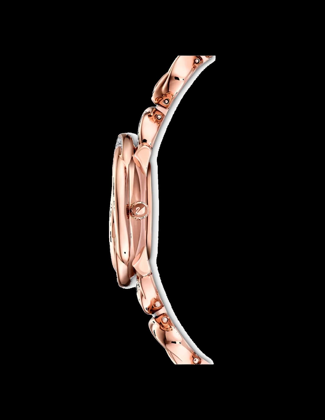 Swarovski 5552783 Stainless Steel Rose Gold and Crystal Women's Watch vue 3
