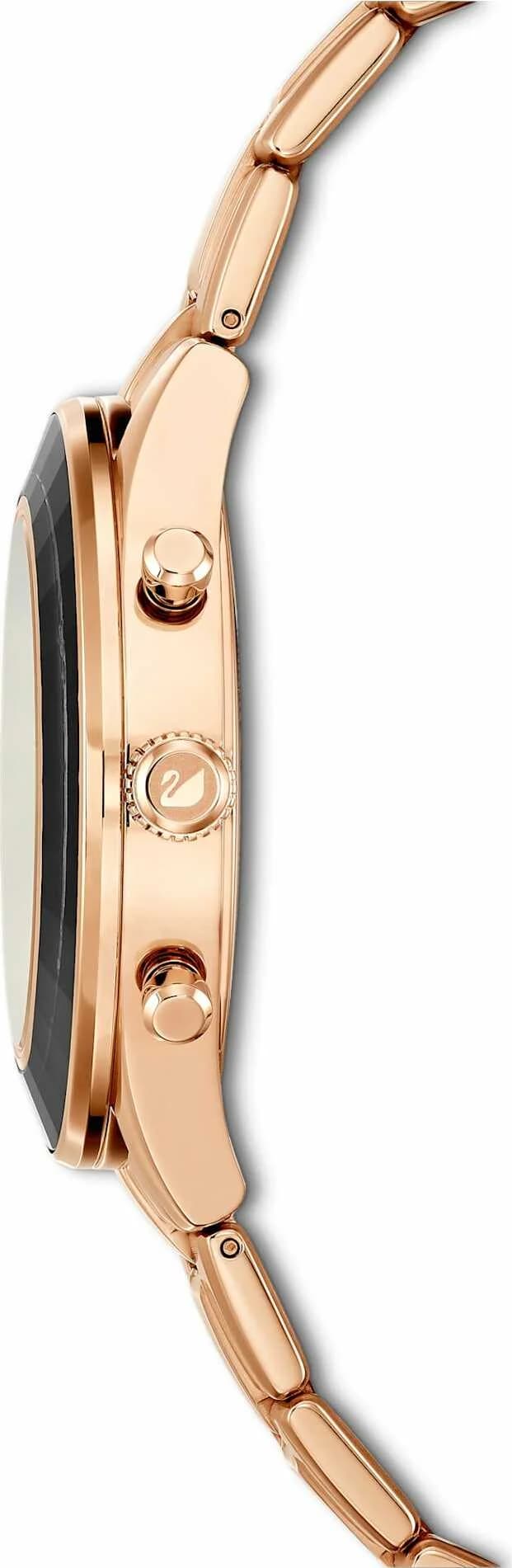 Swarovski Octea Lux Sport 5610478 Chronograph Rose Gold Metal Bracelet Watch vue 6