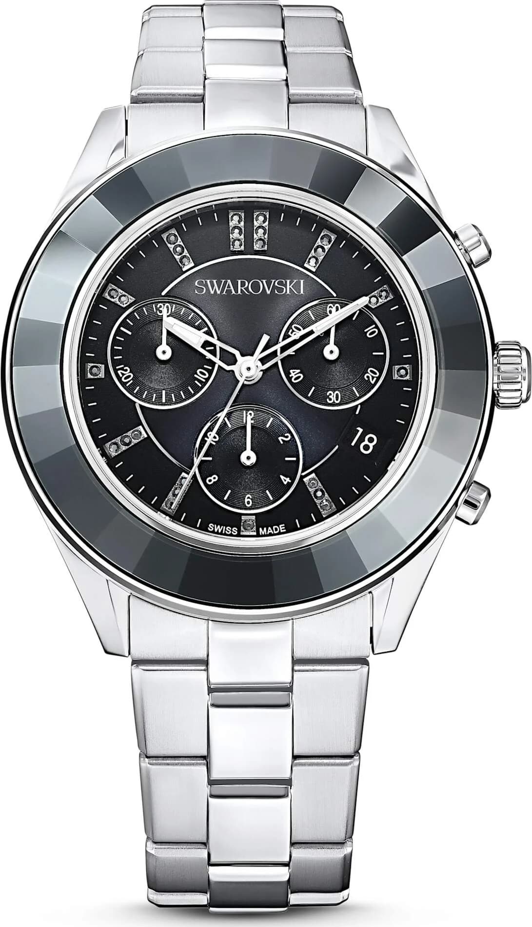 Swarovski Octea Lux Sport 5610520 chronometer metal bracelet watch