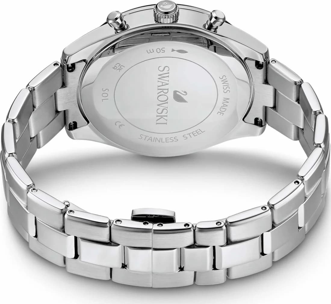 Swarovski Octea Lux Sport 5610520 Chronograph Metal Bracelet Watch vue 6