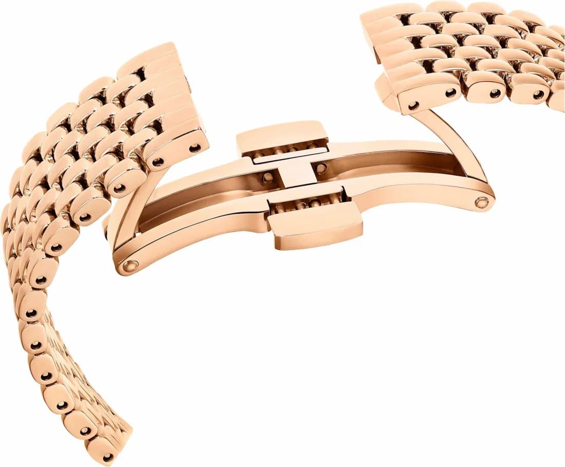 Swarovski Certa 5672981 Stainless Steel Rose Gold Crystal-Set Case Women's Watch vue 4