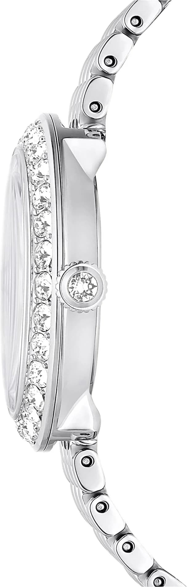 Swarovski Certa 5673022 Stainless Steel Bracelet Watch with Crystal-Set Case vue 5