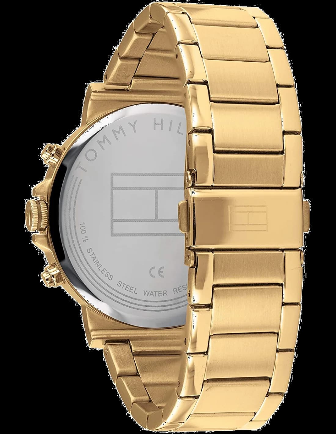 Tommy Hilfiger 1710384 Gold-Tone Stainless Steel Men's Watch vue 3