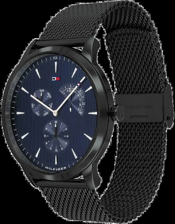 Tommy Hilfiger 1710392 Brad Milanese Mesh Men's Watch vue 2