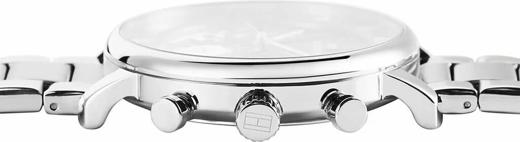 Tommy Hilfiger 1710569 Legend Silver Stainless Steel Skeleton Blue Dial Watch vue 3
