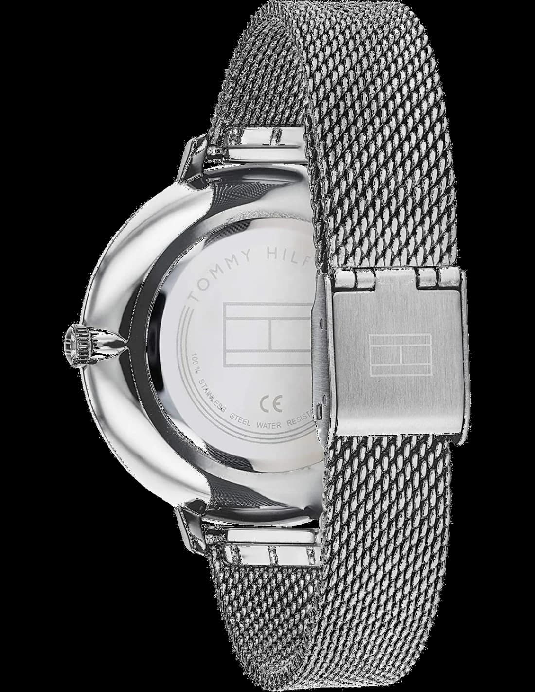 Tommy Hilfiger Alexa 1782157 Silver Milanese Mesh Women's Watch vue 2