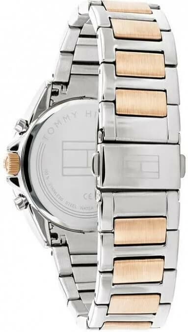 Tommy Hilfiger 1782387 Kennedy Bicolor Steel and Crystal Women's Watch vue 3