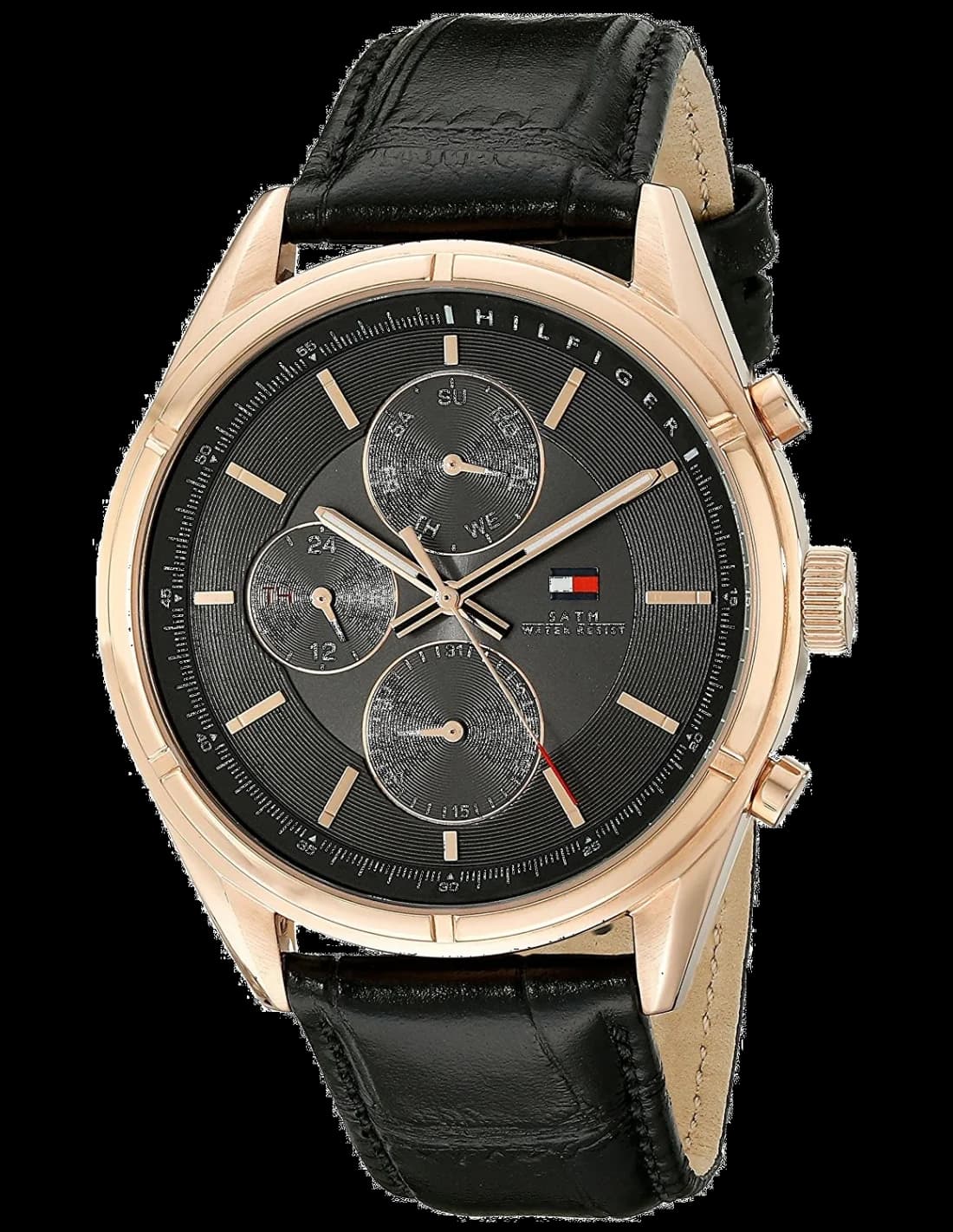 Montre Tommy Hilfiger 1791125 Noir avec Bracelet Confort
