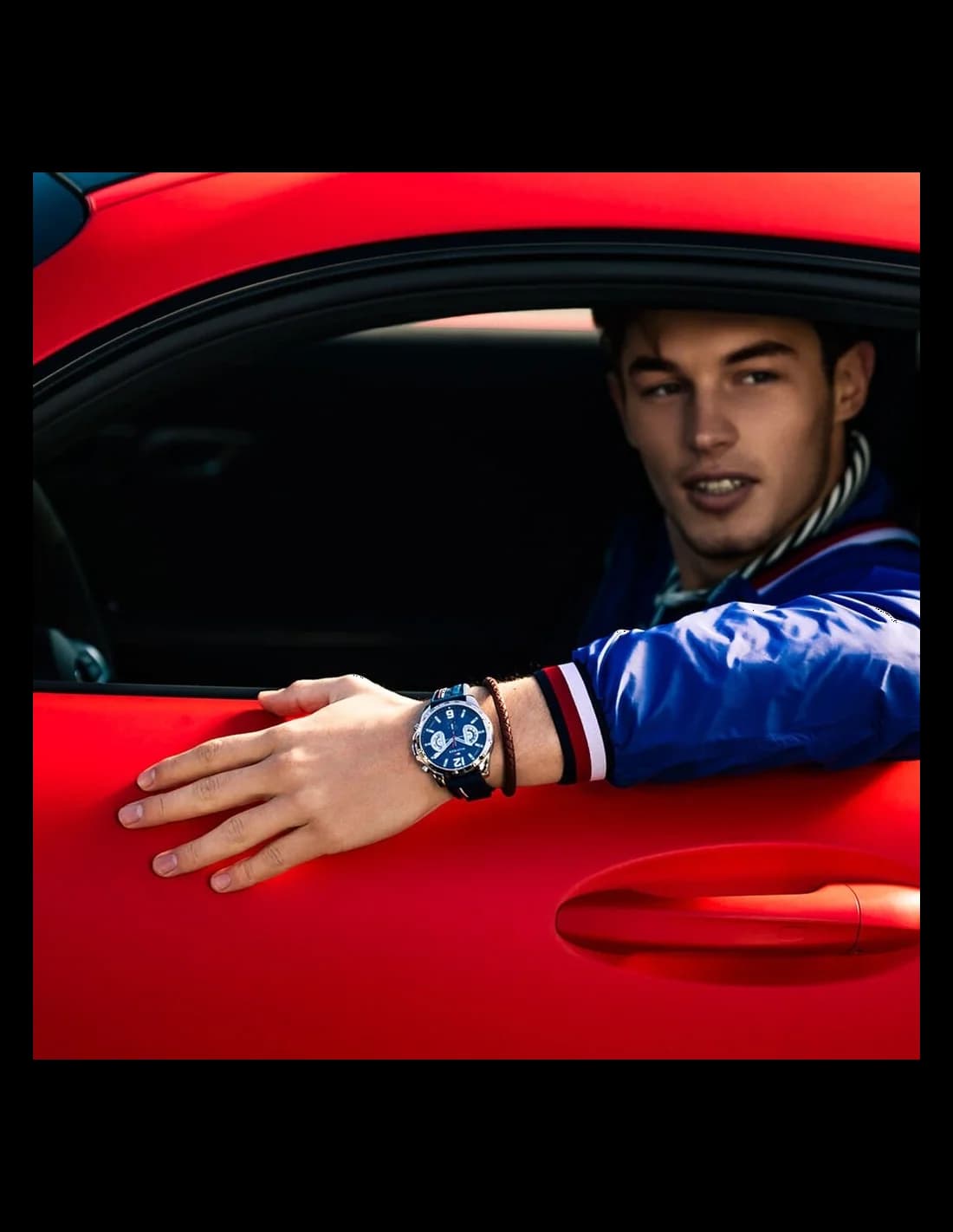 Montre Tommy Hilfiger 1791476 Decker Chronographe Homme Silicone Bleu vue 4