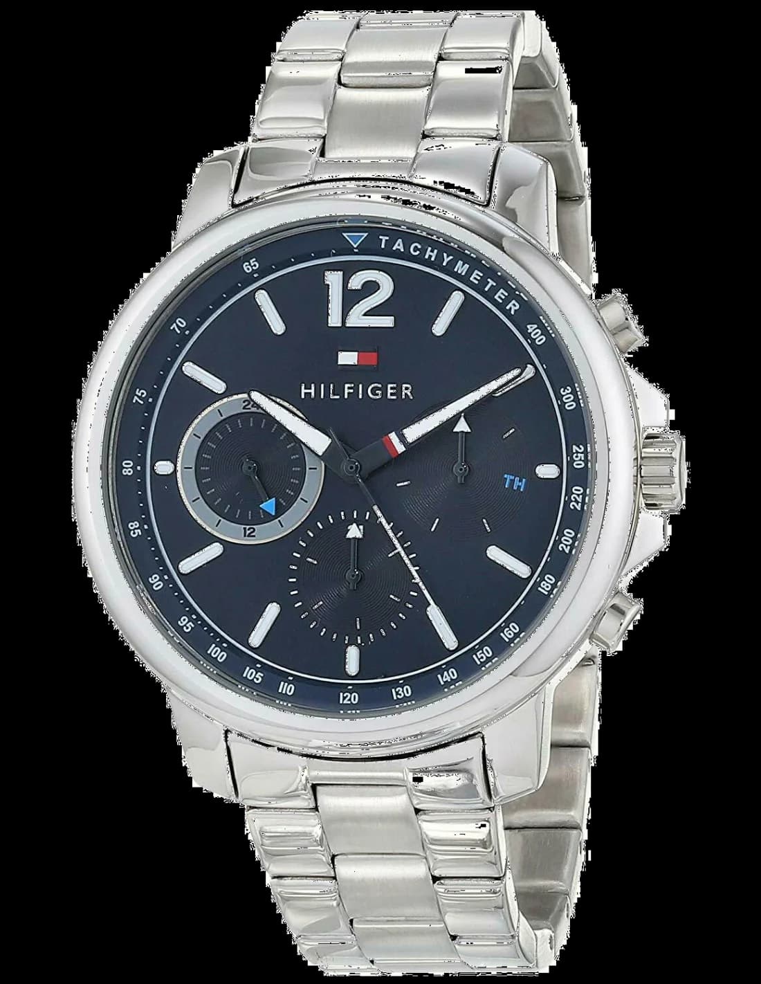Montre Tommy Hilfiger 1791534 Landon avec Bracelet Cuir et Multi-cadrans