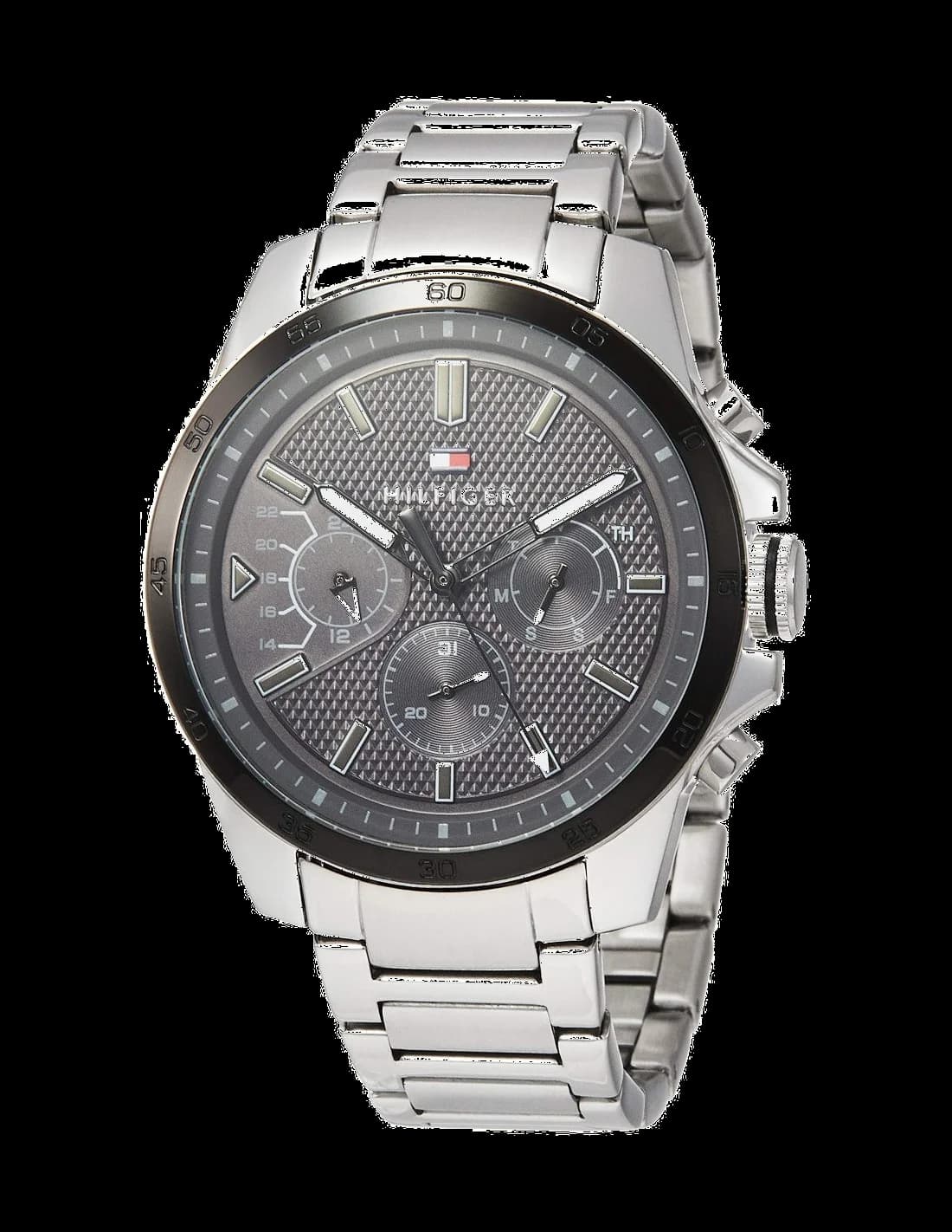 Montre Tommy Hilfiger 1791564 Decker Bracelet Silicone Bleu et Acier