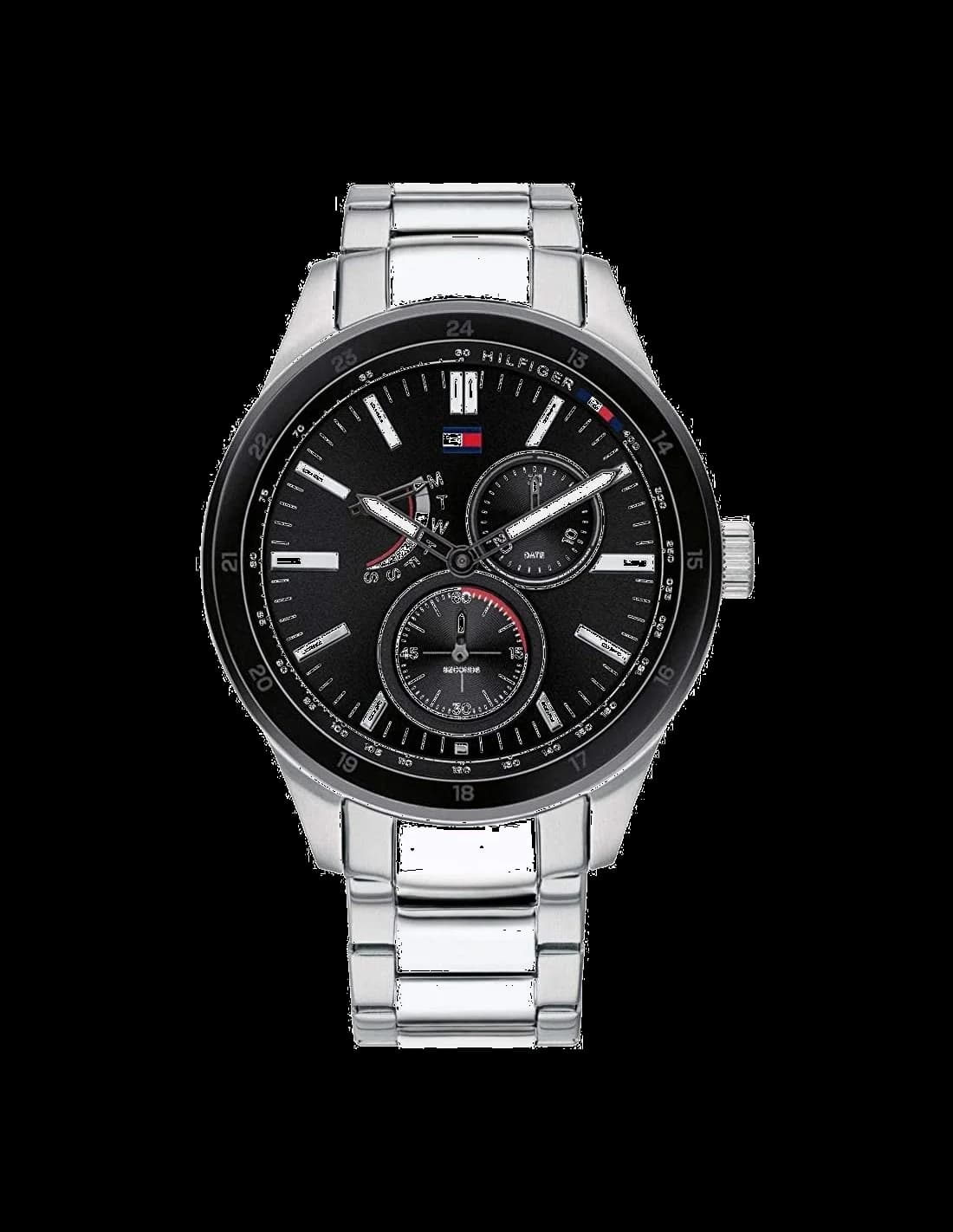 Montre Tommy Hilfiger 1791639 Austin Cadran Bleu et Bracelet Cuir Brun