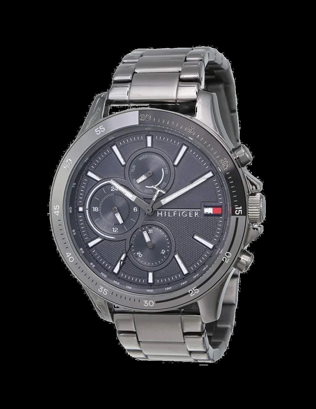 Montre Tommy Hilfiger 1791719 Bank Cadran Bleu et Bracelet Acier