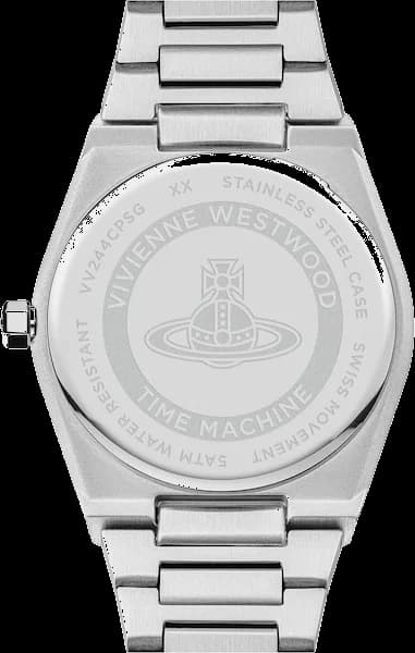 Montre Femme Vivienne Westwood Charterhouse VV244CPSG bracelet bicolore en acier cadran doré vue 3