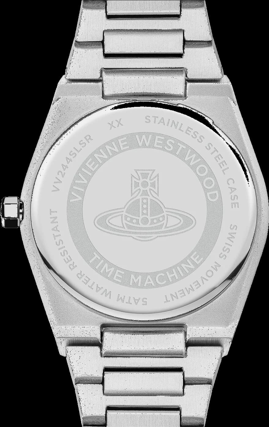 Montre Femme Vivienne Westwood Charterhouse VV244SLSR bracelet bicolore en acier cadran argenté vue 3