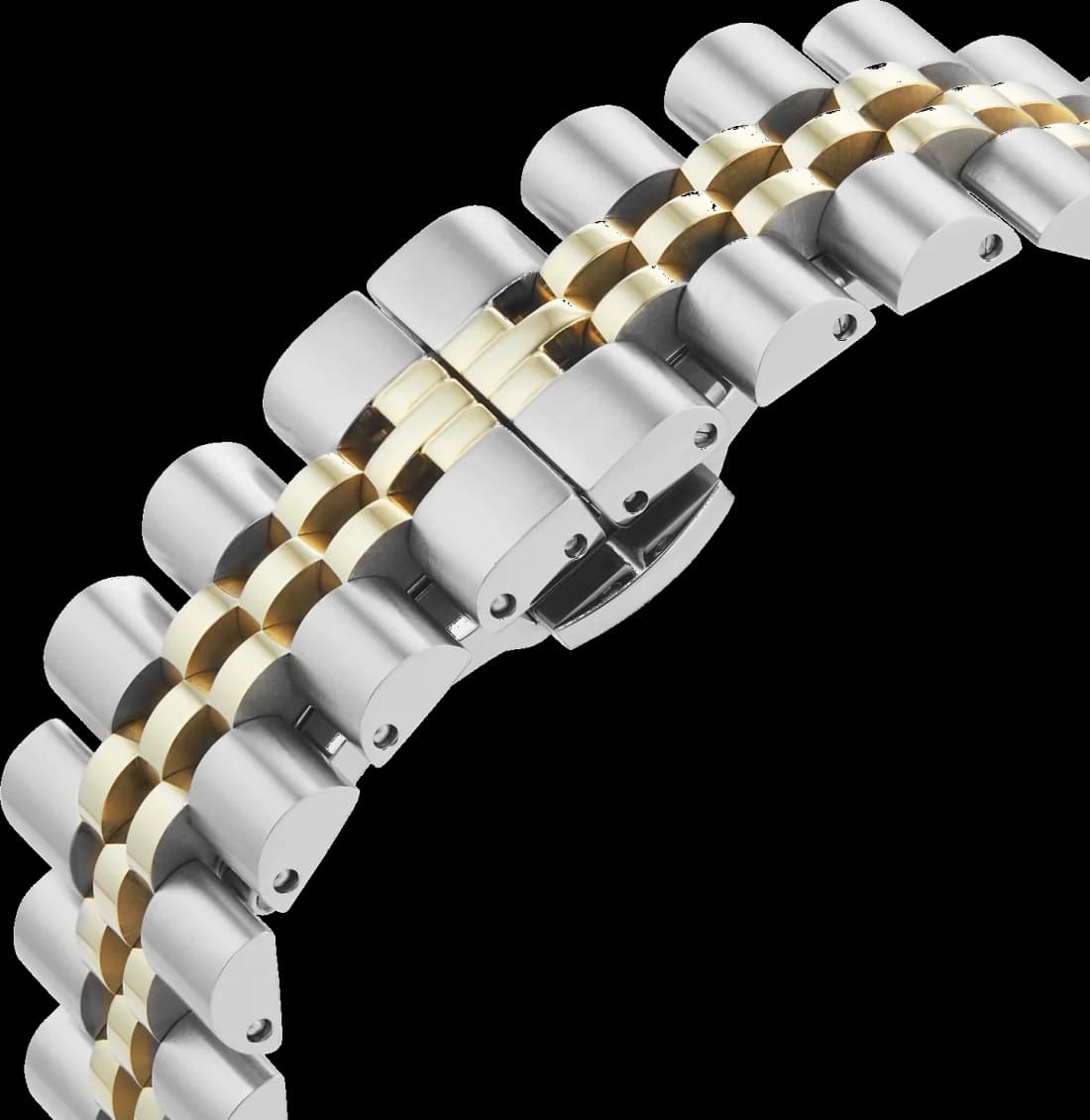 Vivienne Westwood Camberwell VV261BYSG Two-Tone Steel Bracelet Purple Dial Women's Watch vue 6