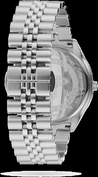 Vivienne Westwood VV261GRSL Stainless Steel Bracelet and Deep Green Dial Watch vue 4