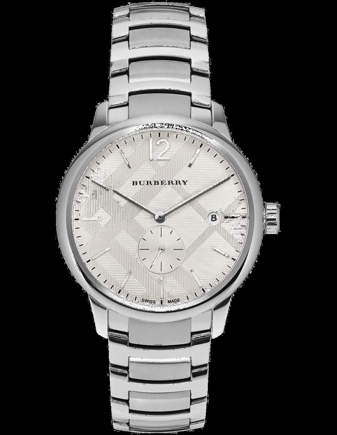Montre Burberry BU10004 Classic Round en Acier Inoxydable