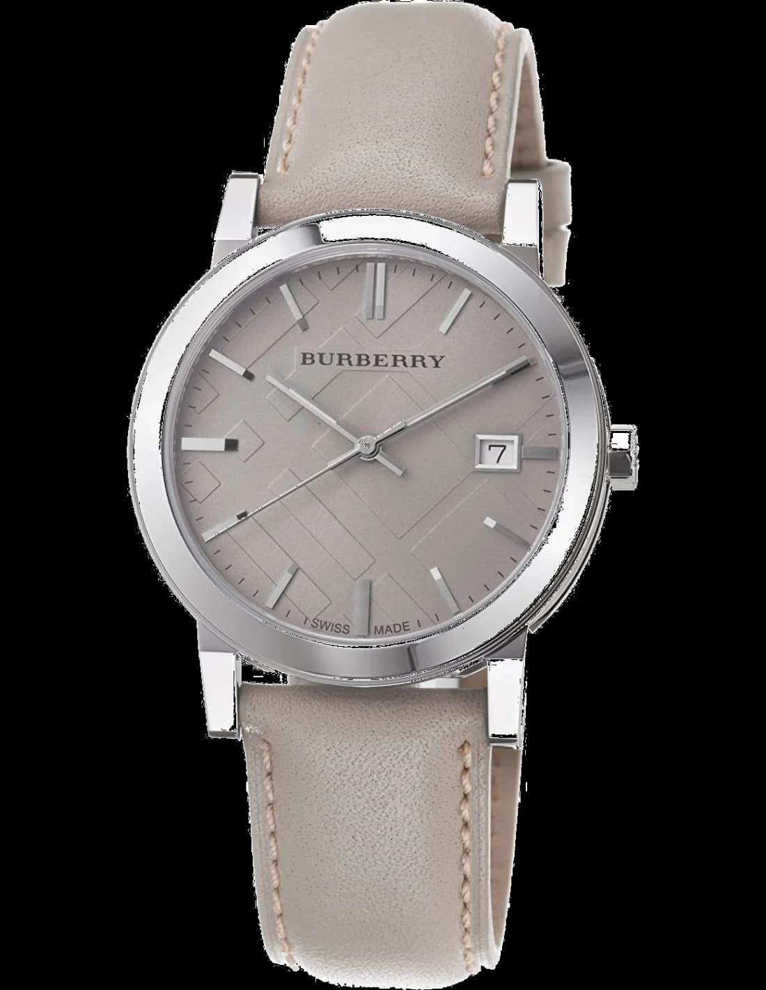 Montre Homme Burberry BU9010 Heritage Beige à Cadran Texturé