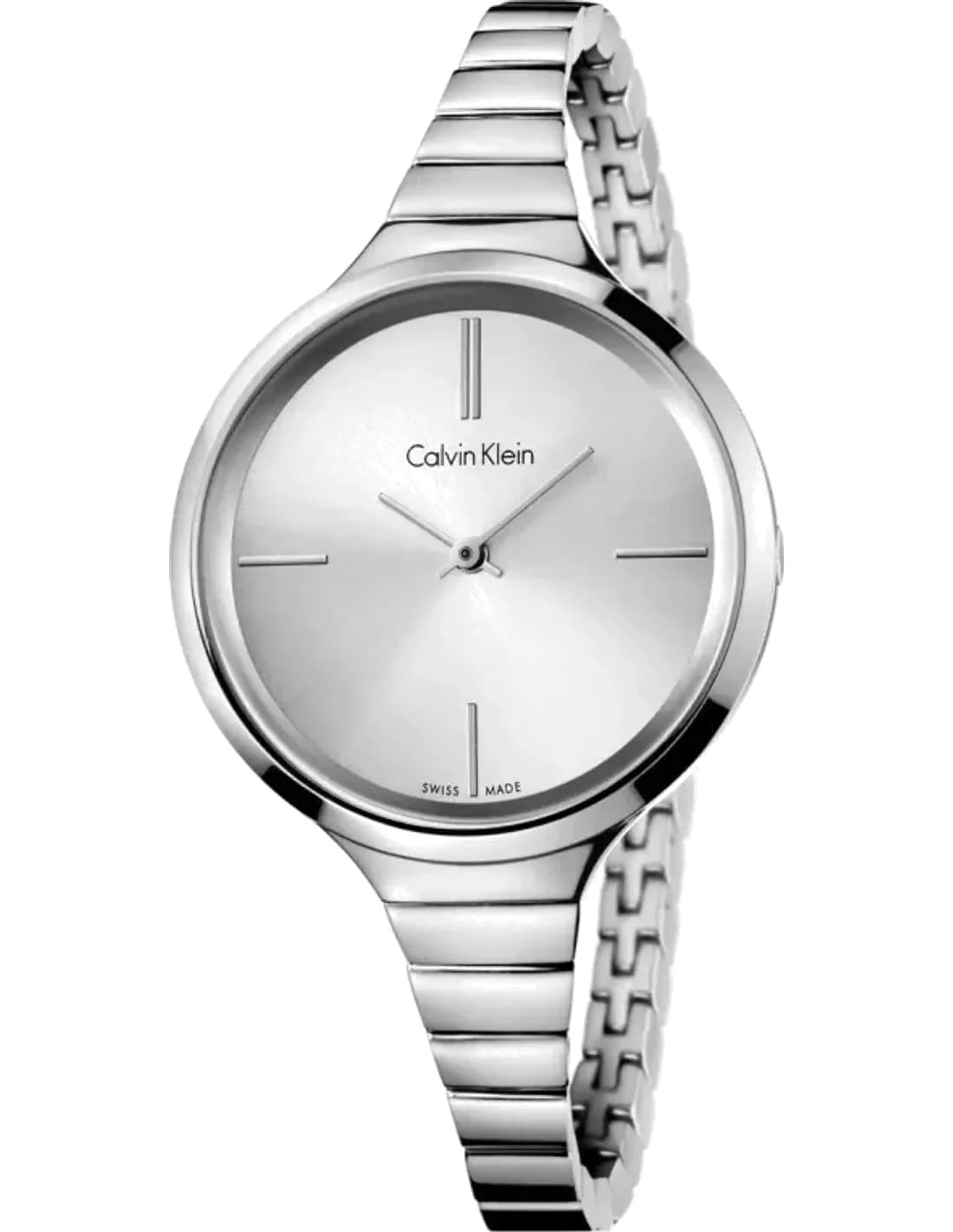 Montre Femme Calvin Klein K4U23126 en acier inoxydable poli