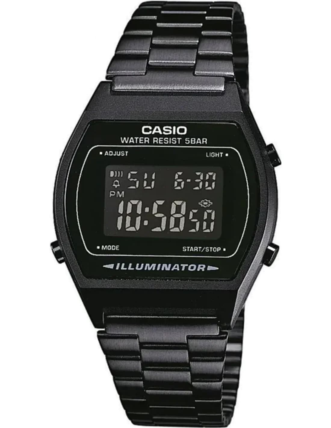 Montre Casio B640WB-1BEF Noire à Affichage Digital et Bracelet Ajustable