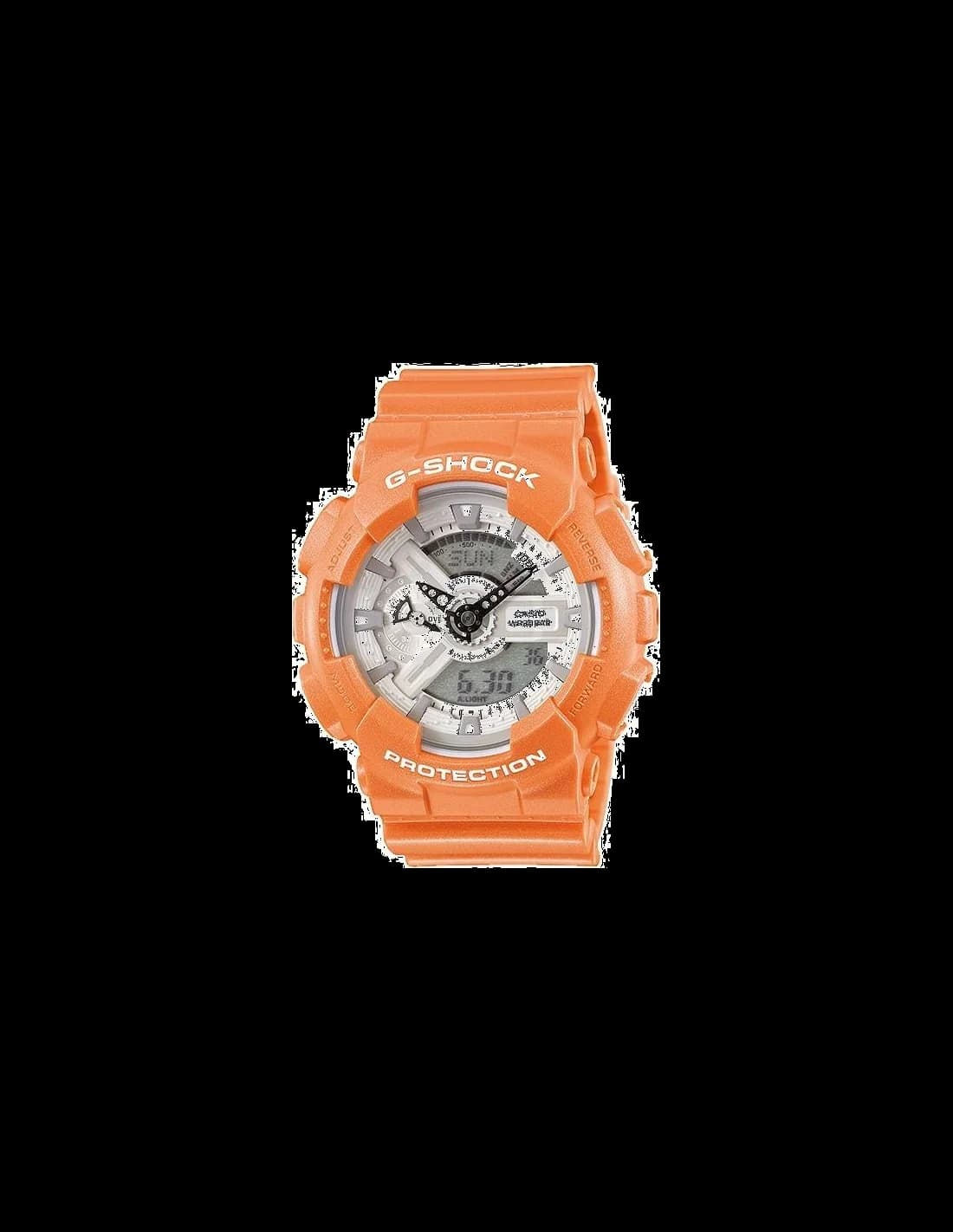 Montre Homme Casio G-Shock GA-110SG-4ER bracelet orange en résine