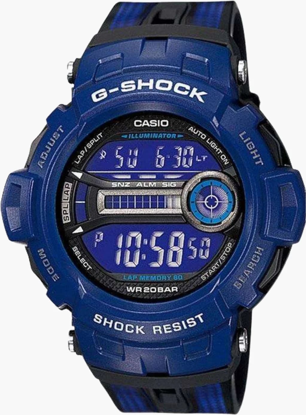 Montre Homme Casio G-Shock GD-200-2ER Bleu