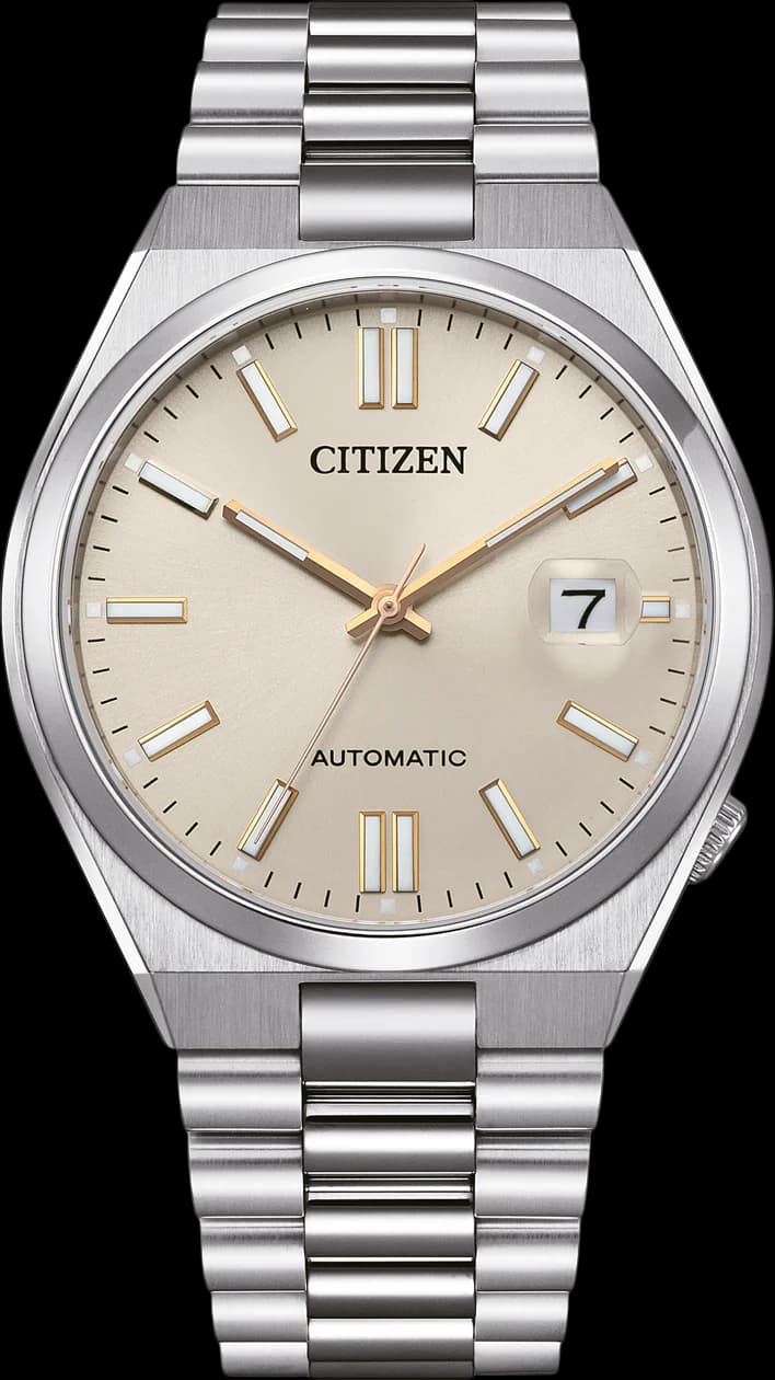 Automatic Watch Citizen Tsuyosa NJ0151-88W Champagne Dial Steel