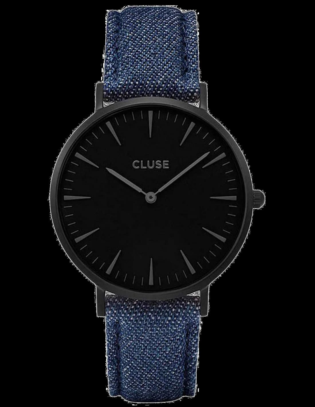 Montre Cluse La Bohème CL18507 Bracelet Jeans Denim Bleu