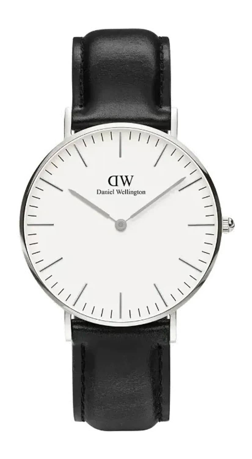 Montre Daniel Wellington Classic Sheffield 36 mm DW00100053 cadran blanc