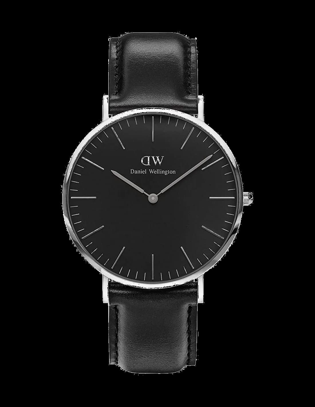 Daniel Wellington DW00100133 Classic Black Leather Strap Watch