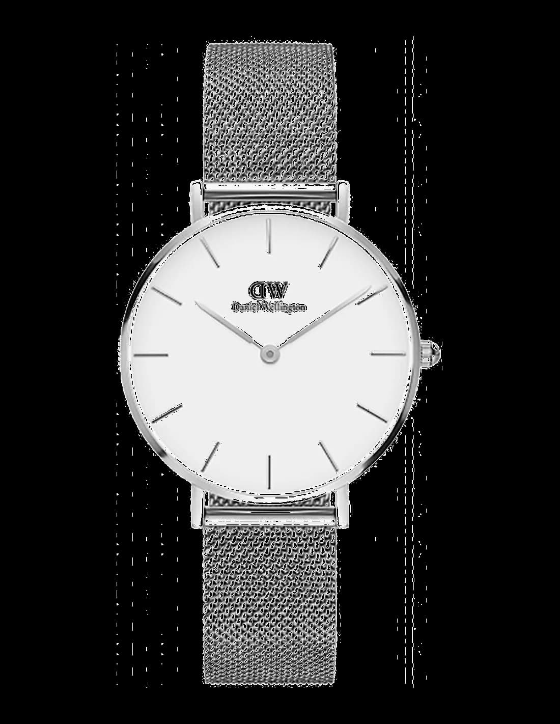 Montre Daniel Wellington DW00100306 Classic Petite Sterling 36mm Maille Milanaise Argentée