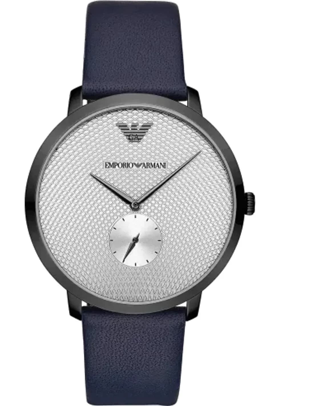 Montre Homme Emporio Armani Retro AR11214 bracelet cuir bleu