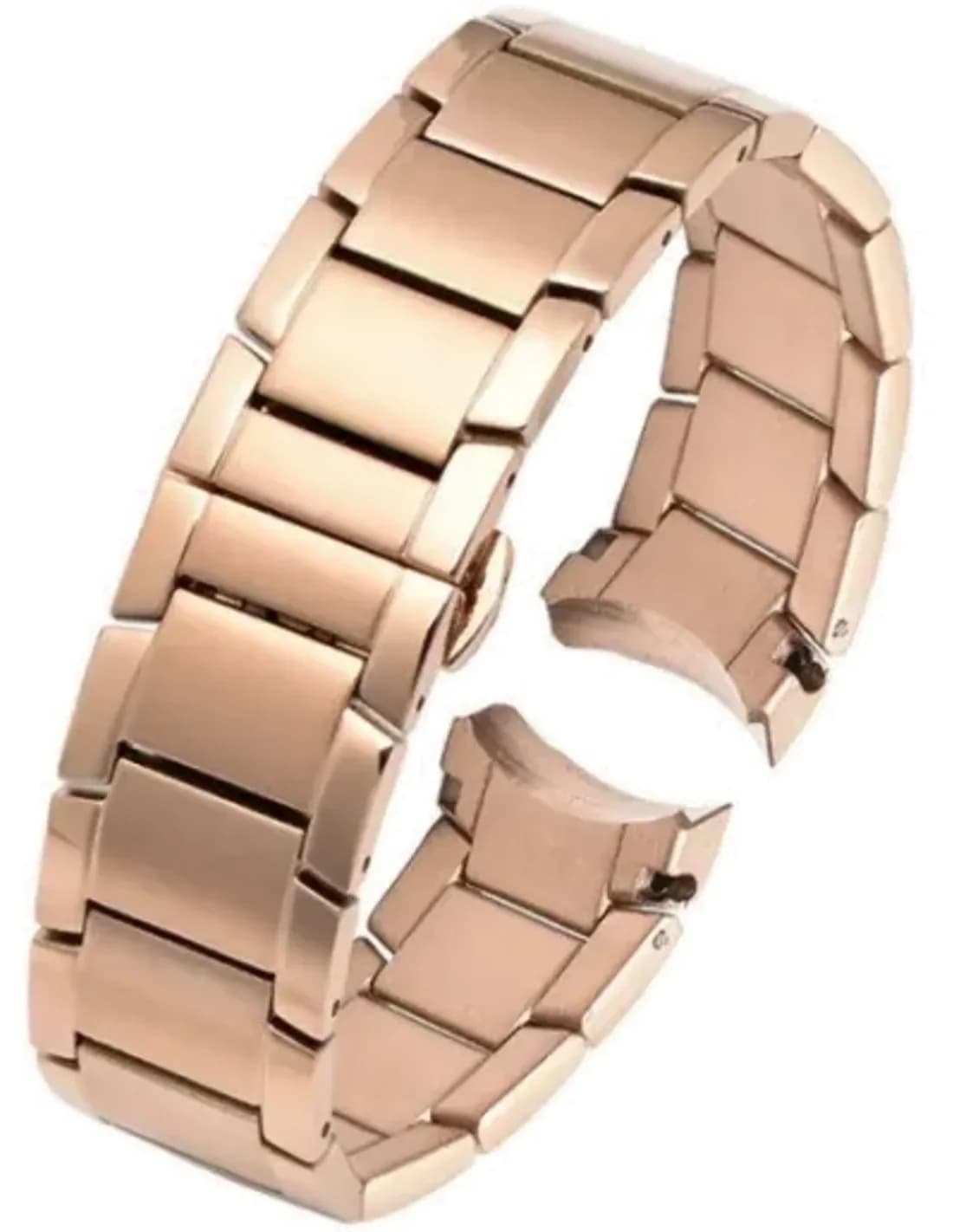 Bracelet d'origine Emporio Armani AR2452 en acier inoxydable or rose
