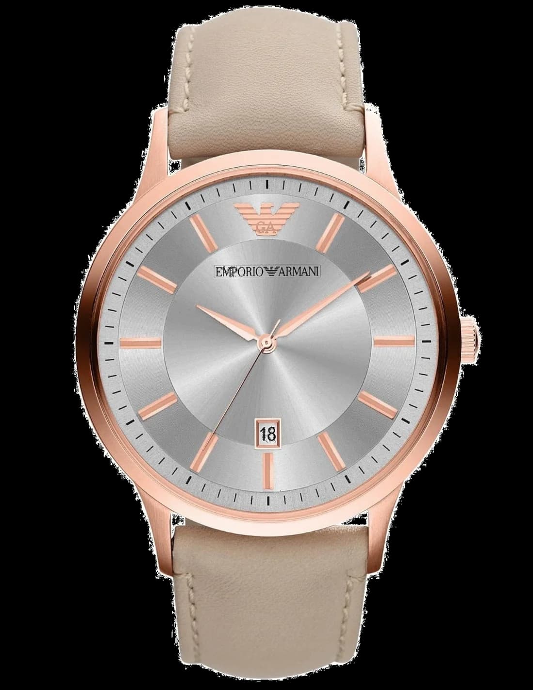 Montre Homme Emporio Armani AR2464 Chronographe Acier et Cuir