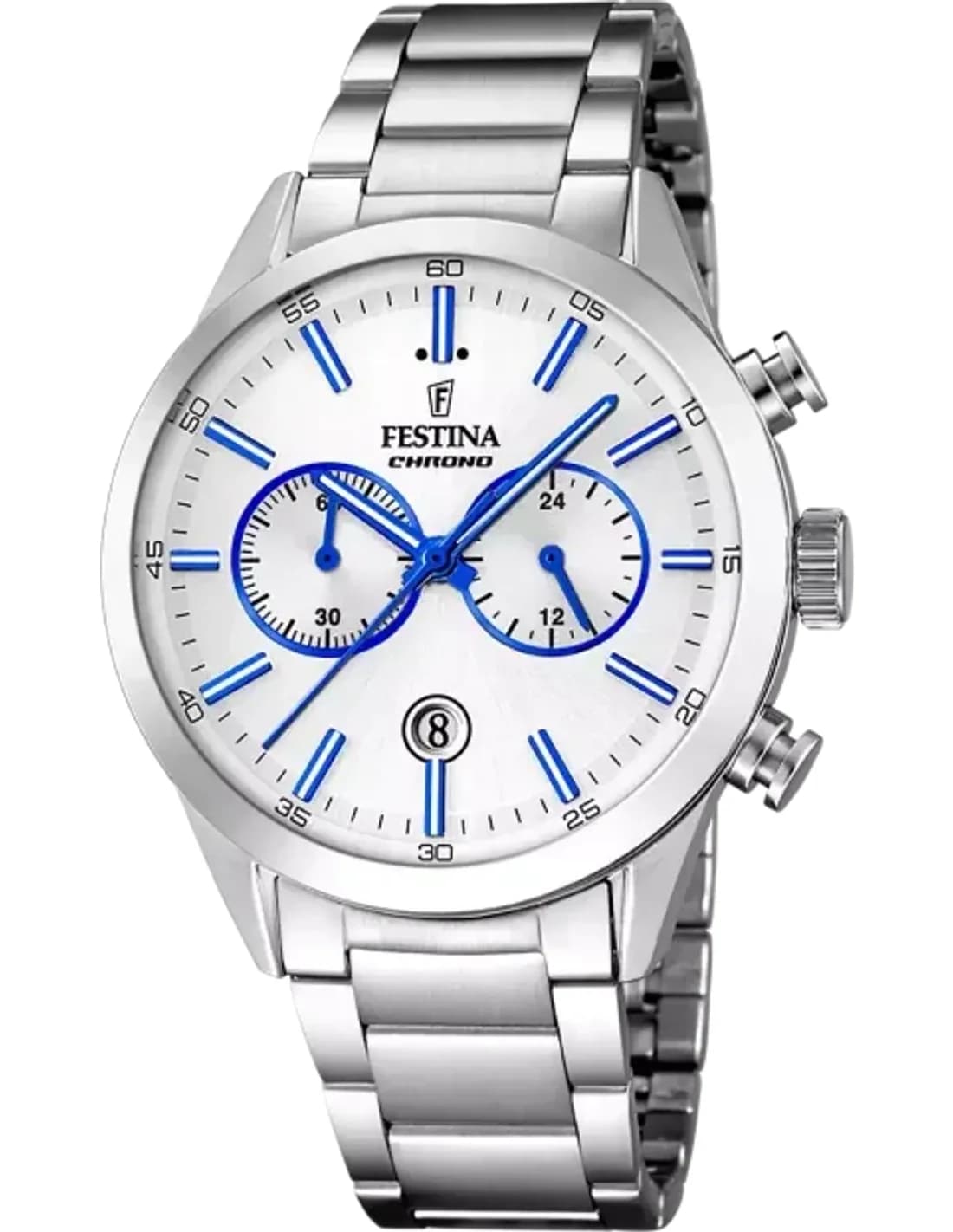 Montre Homme Festina F16826/A Acier Argenté Timeless