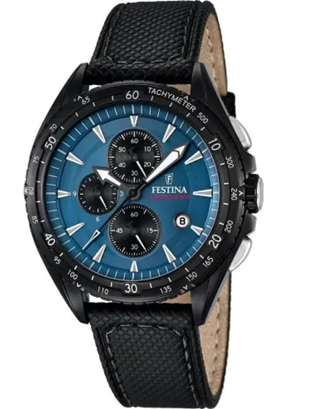 Montre Festina F16847/3 Sport Noir avec Bracelet Robuste