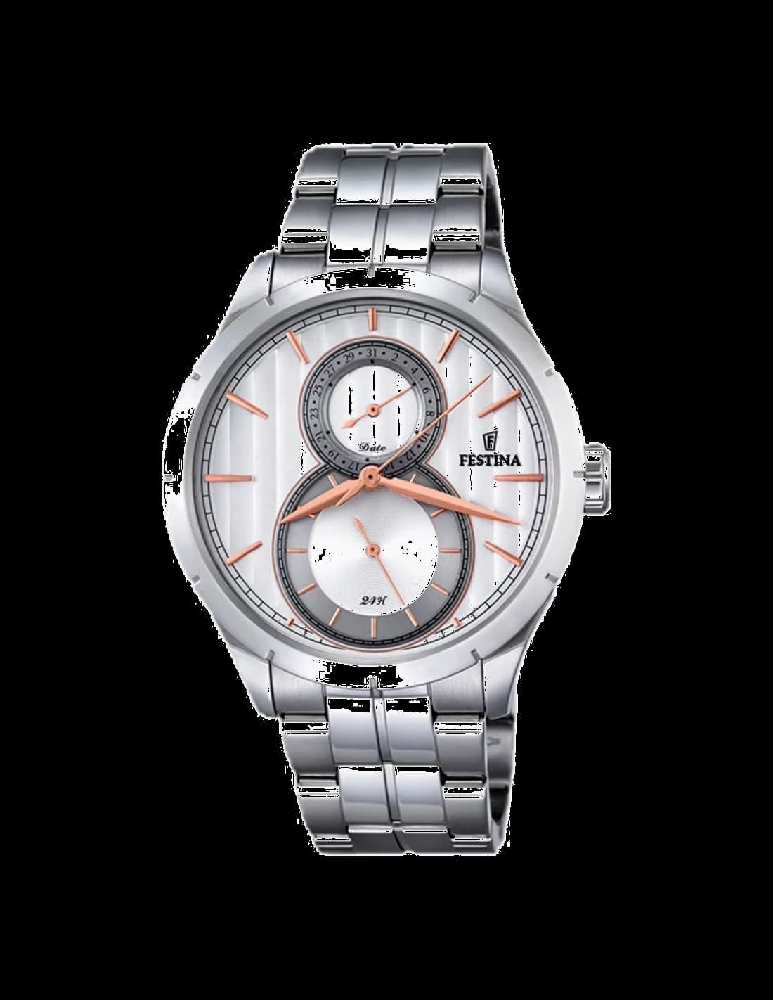 Montre Festina F16891/2 Argentée en Acier Inoxydable
