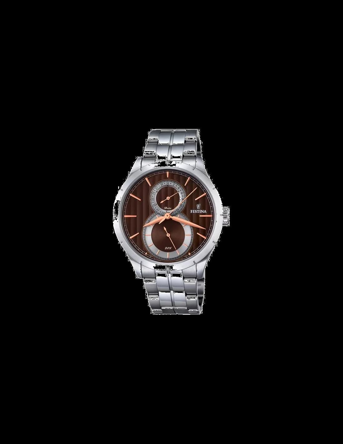Montre Homme Festina F16891/5 Argentée Boîtier Acier