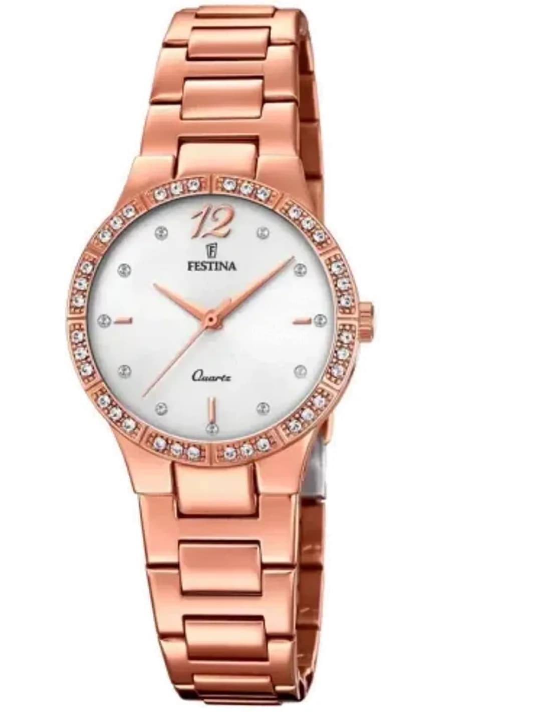 Montre Festina F20242/1 Mademoiselle en Acier et Cristaux