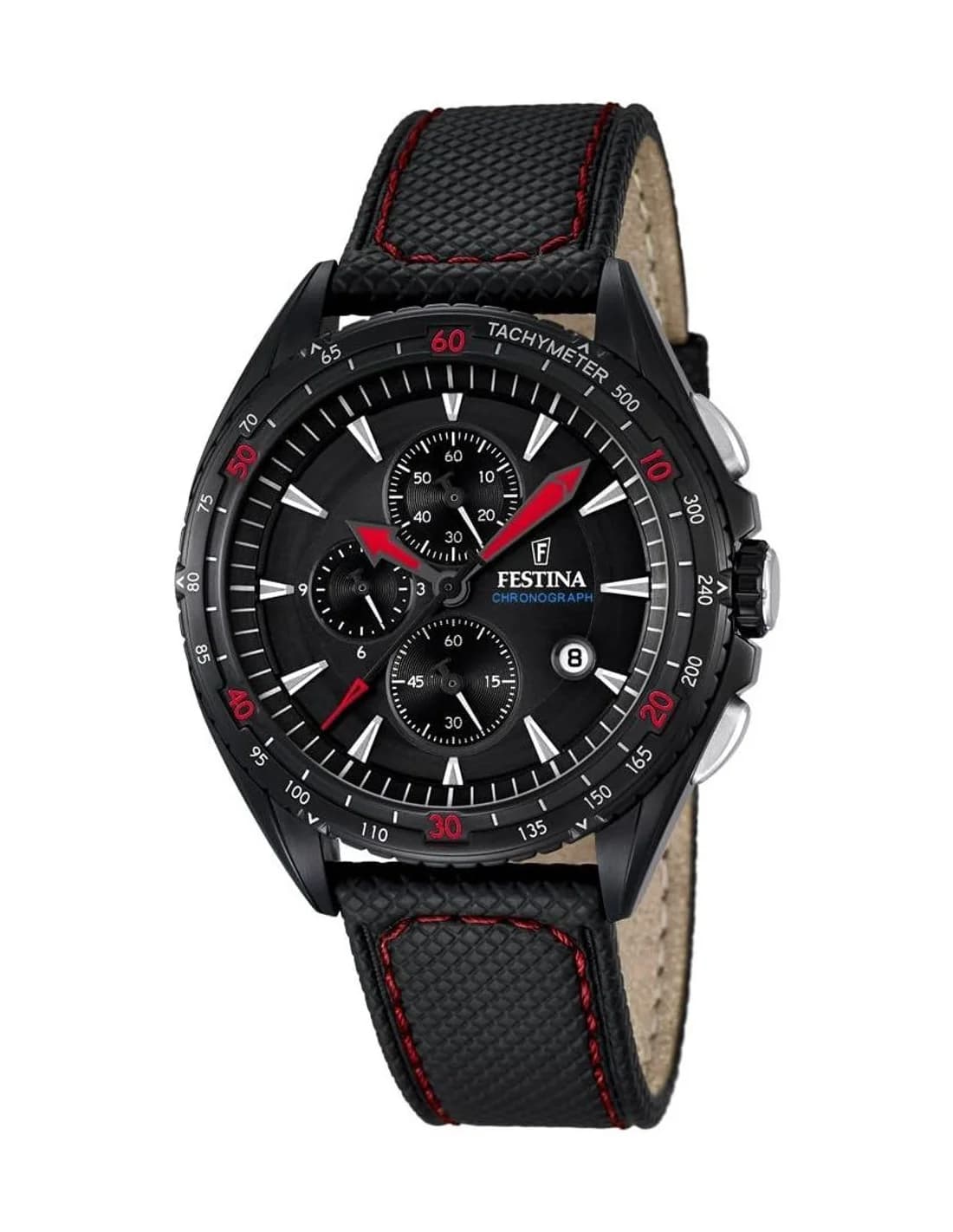 Montre Festina F16847/4 Sport Chronographe en Acier Noir